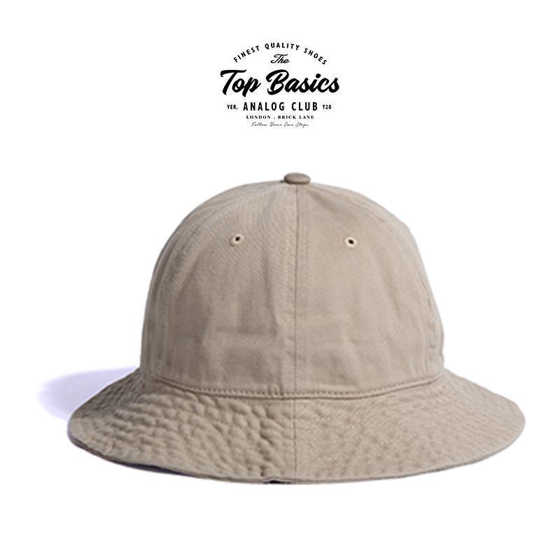 TopBasics Rounded Cotton Bucket Hat