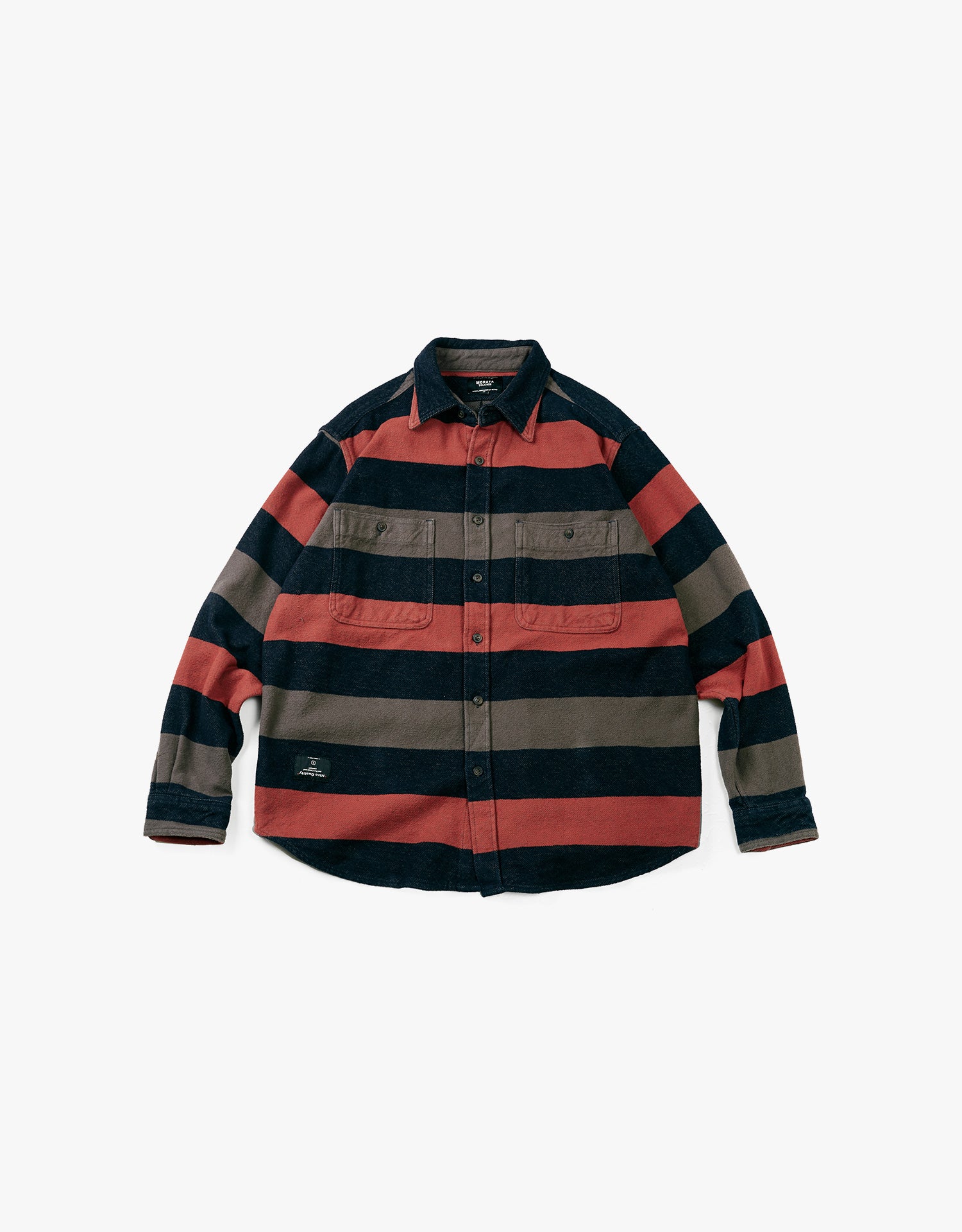 M.T. Three Stripe Flannel Shirt