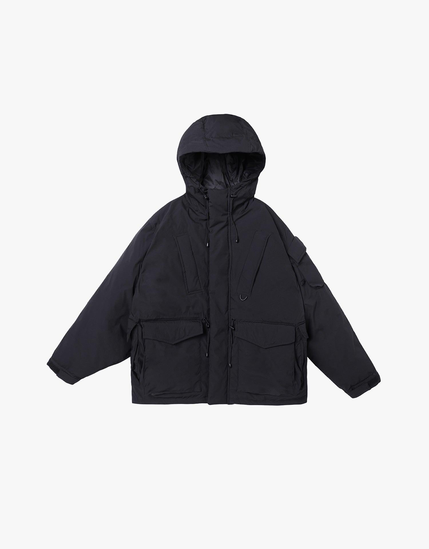 M.T. Military Padded Jacket With Hood